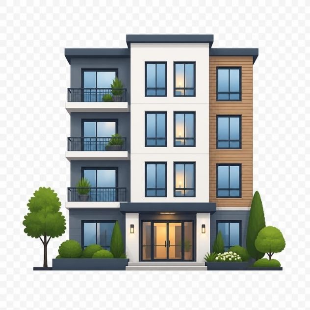 residential accommodation icon